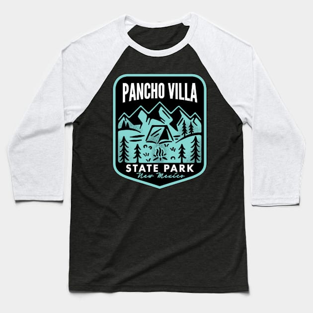 Pancho Villa State Park New Mexico Baseball T-Shirt by HalpinDesign